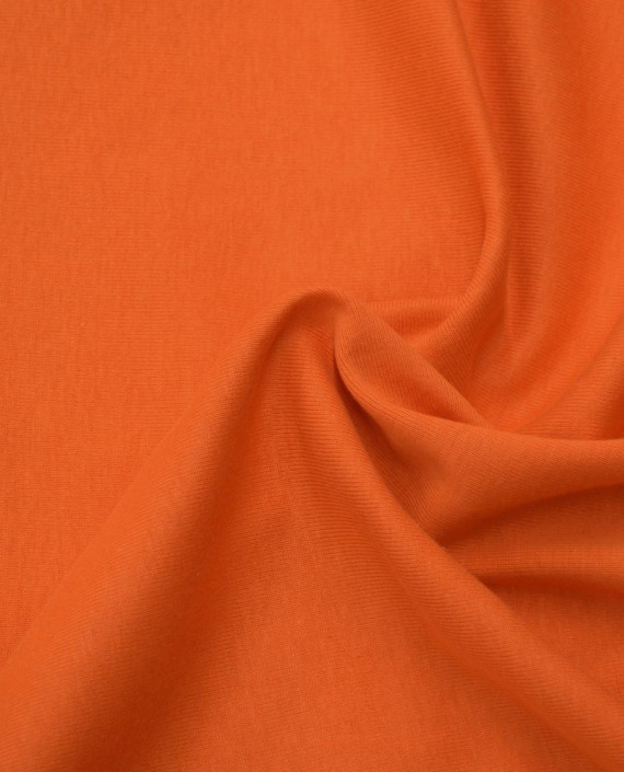 Ткань Трикотаж 1623 цвет оранжевый картинка