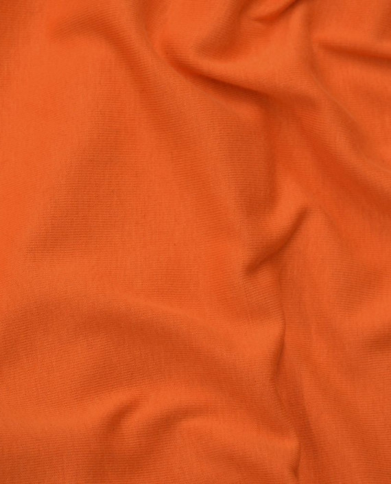 Ткань Трикотаж 1623 цвет оранжевый картинка 2