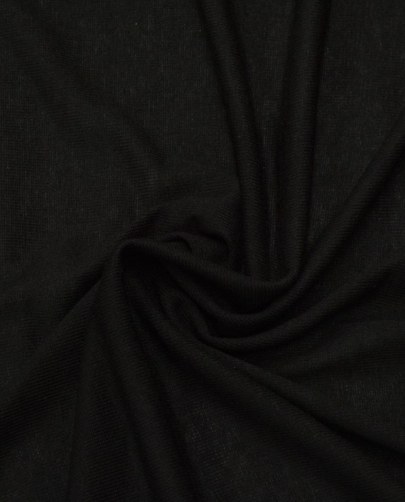 Ткань Трикотаж 1627 цвет черный картинка