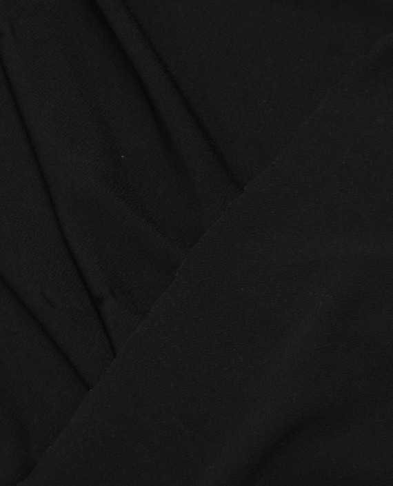 Ткань Трикотаж 1629 цвет черный картинка 2