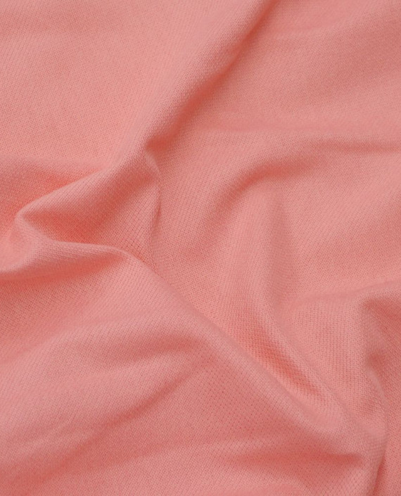Последний отрез-1м Ткань Трикотаж Пике 11635 цвет розовый картинка 2