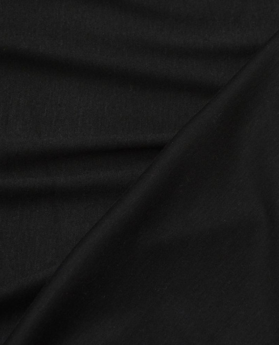 Ткань Трикотаж 1638 цвет черный картинка 2
