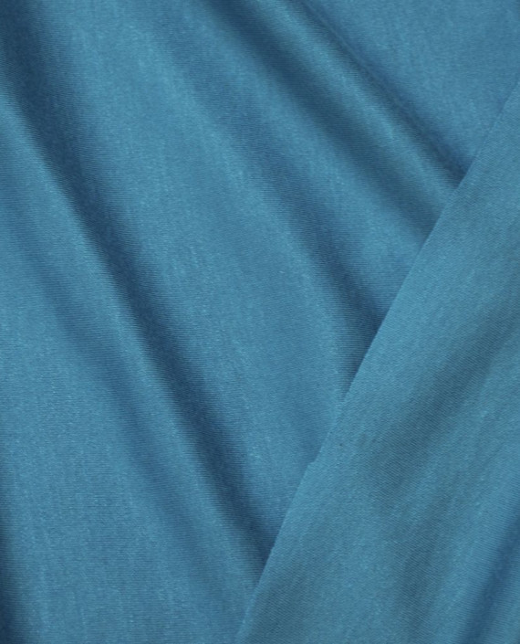 Ткань Трикотаж 1639 цвет голубой картинка 1