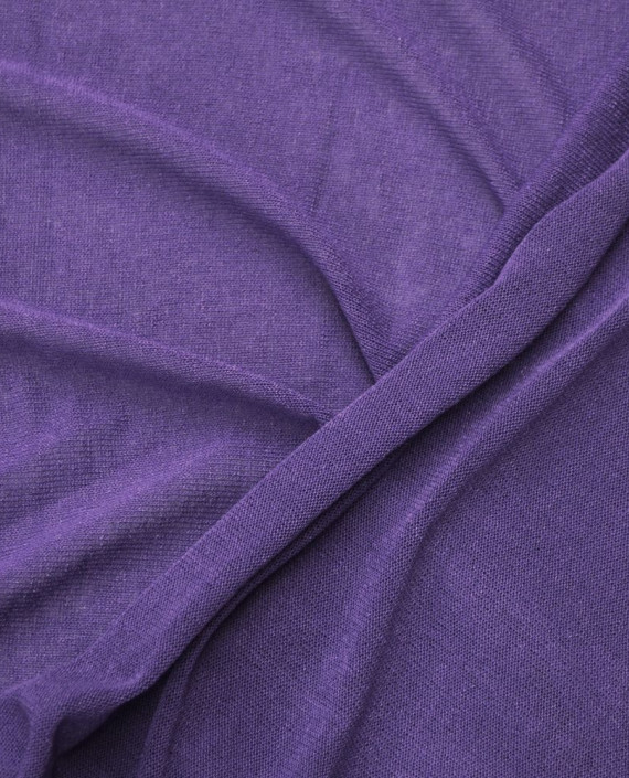 Ткань Трикотаж 1641 цвет фиолетовый картинка 2