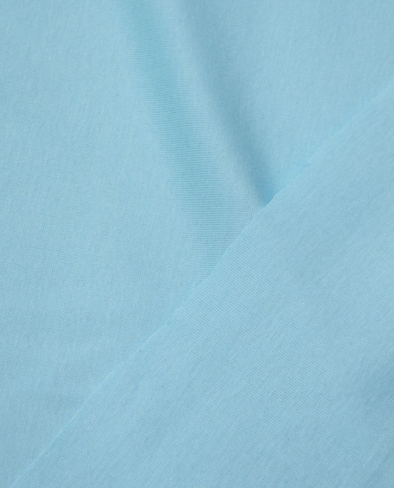 Ткань Трикотаж 1642 цвет голубой картинка 1