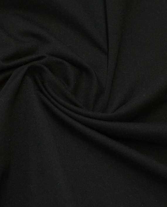 Ткань Трикотаж 1650 цвет черный картинка