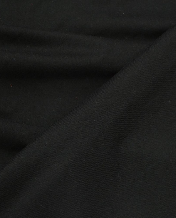 Ткань Трикотаж 1650 цвет черный картинка 1