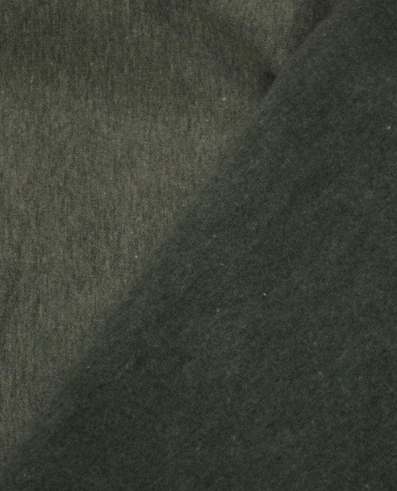 Ткань Трикотаж Футер 1677 цвет хаки картинка 2