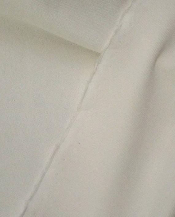 Ткань Трикотаж Хлопковый 1684 цвет белый картинка 1