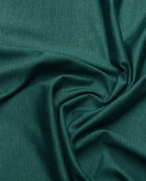 Ткань Трикотаж Хлопковый 1724 цвет зеленый картинка
