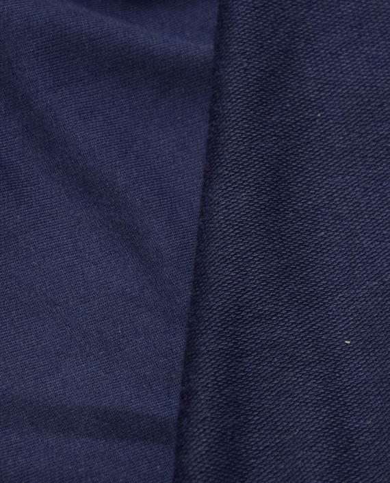 Ткань Трикотаж Хлопковый 1732 цвет синий картинка 1