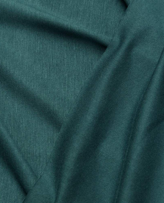 Ткань Трикотаж Хлопковый 1741 цвет зеленый картинка 1