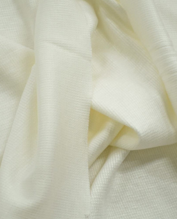 Ткань Трикотаж Льняной Чулок 1799 цвет белый картинка 2