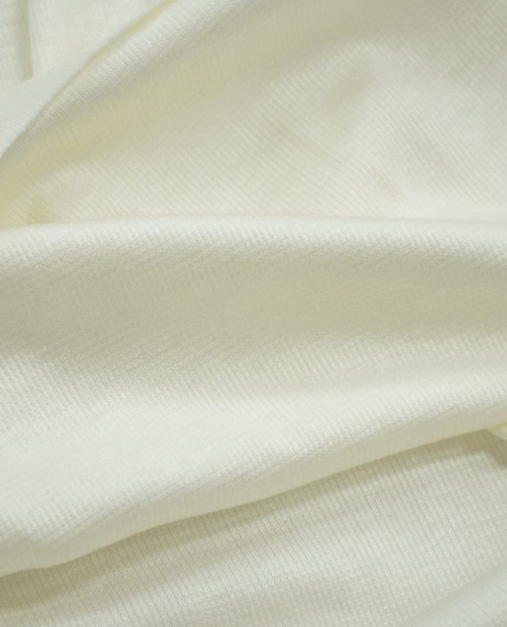 Ткань Трикотаж Льняной Чулок 1799 цвет белый картинка 1