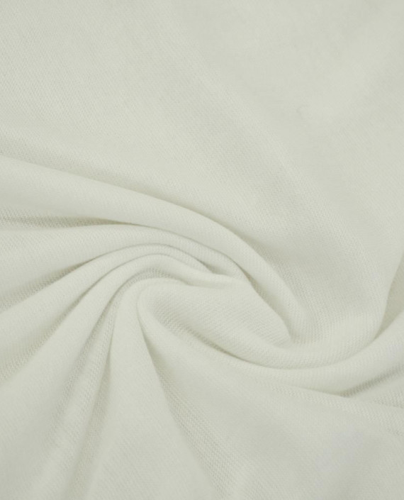 Ткань Трикотаж 1817 цвет белый картинка 2