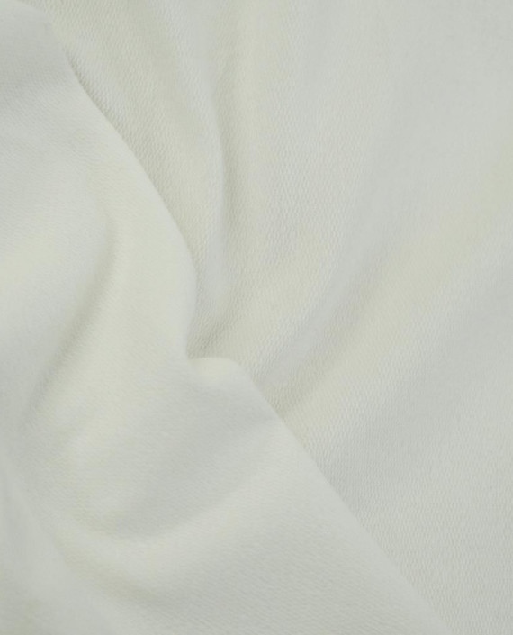 Ткань Трикотаж Футер 1833 цвет белый картинка 2