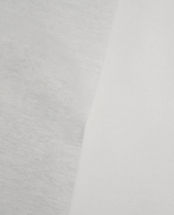 Ткань Трикотаж Хлопковый 1936 цвет белый картинка 2