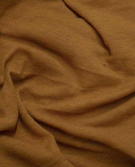 Ткань Трикотаж Вискозный 1947 цвет коричневый картинка 2