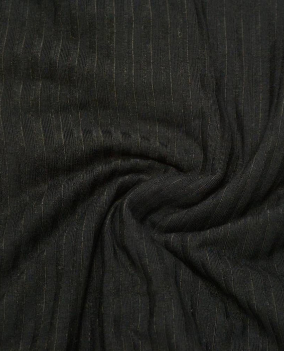Ткань Трикотаж Вискозный 1957 цвет серый в полоску картинка