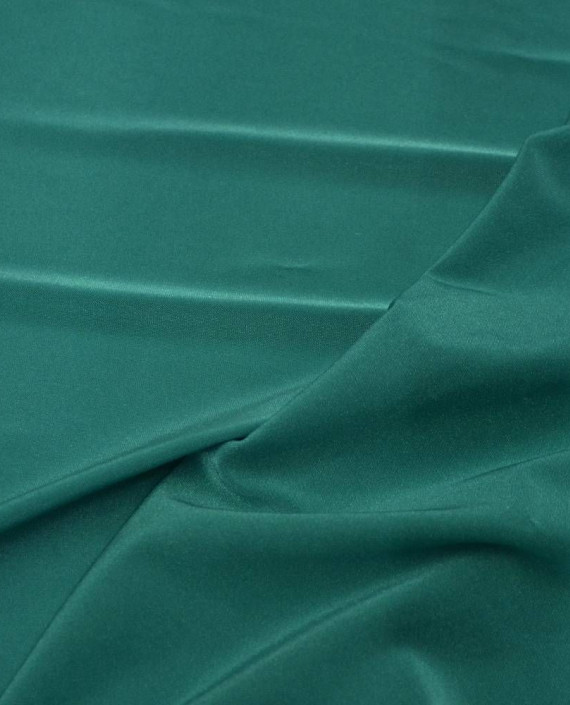 Ткань Трикотаж Полиэстер 1961 цвет зеленый картинка 1