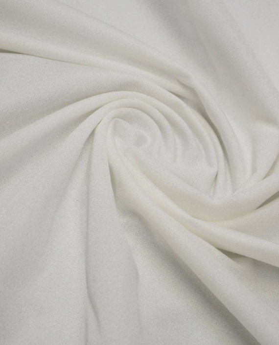 Ткань Трикотаж Полиэстер 1963 цвет белый картинка