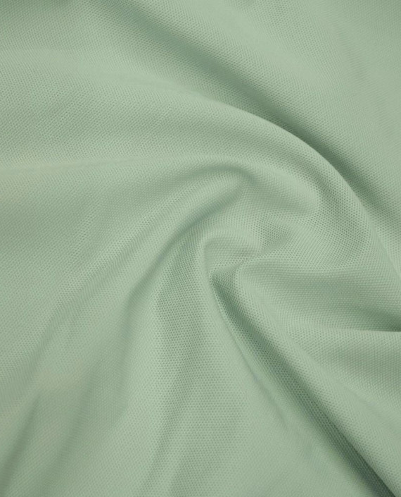 Ткань Трикотаж Хлопковый 1966 цвет зеленый картинка 2