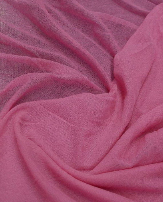 Ткань Трикотаж Хлопковый 1969 цвет розовый картинка 2