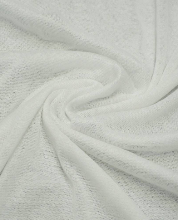 Ткань Трикотаж Хлопковый 1977 цвет белый картинка