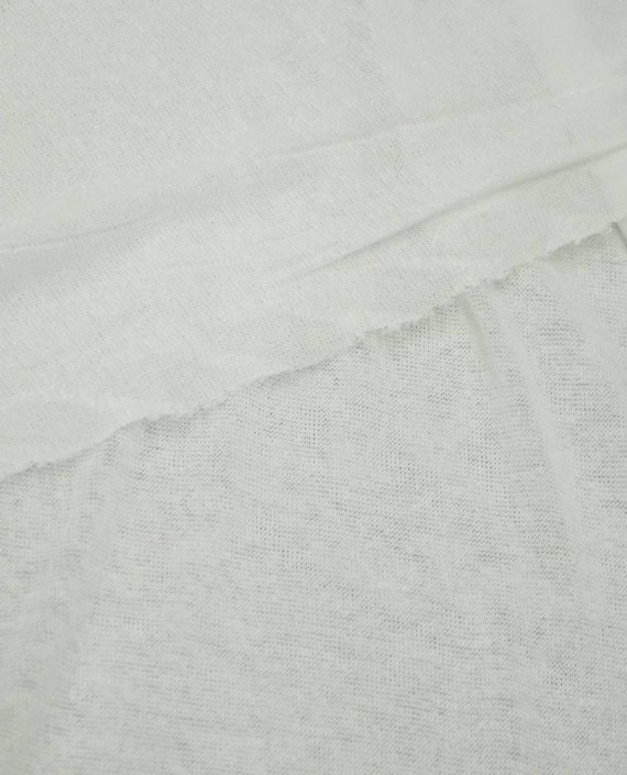 Ткань Трикотаж Хлопковый 1977 цвет белый картинка 1