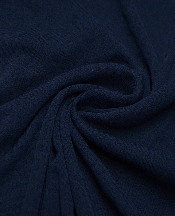 Ткань Трикотаж Полиэстер 1978 цвет синий картинка