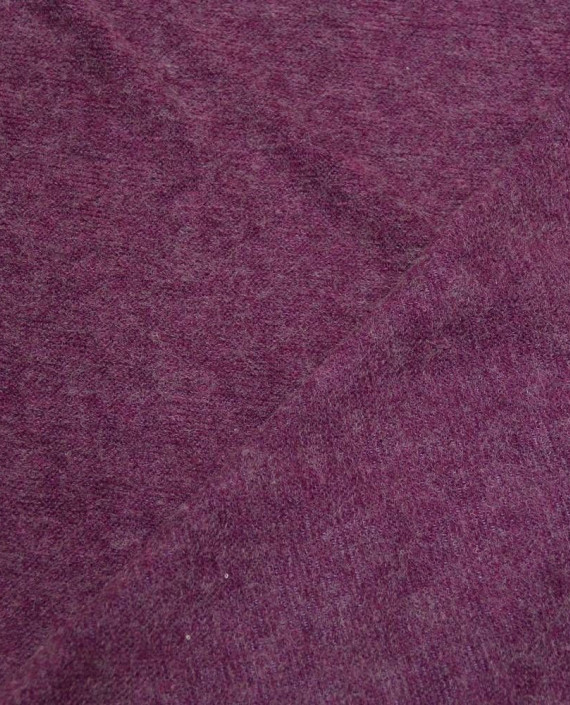 Ткань Трикотаж Полиэстер 1993 цвет бордовый картинка 2