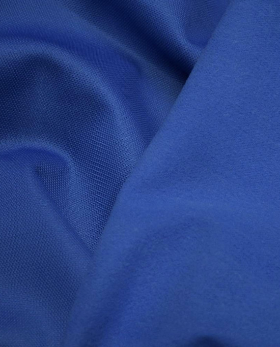 Ткань Трикотаж Полиэстер 2000 цвет синий картинка 1