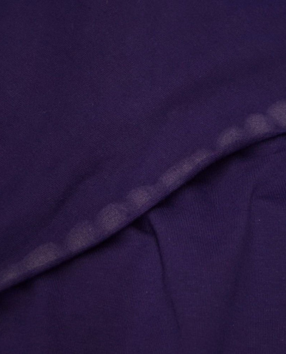 Ткань Трикотаж Хлопковый 2002 цвет фиолетовый картинка 1