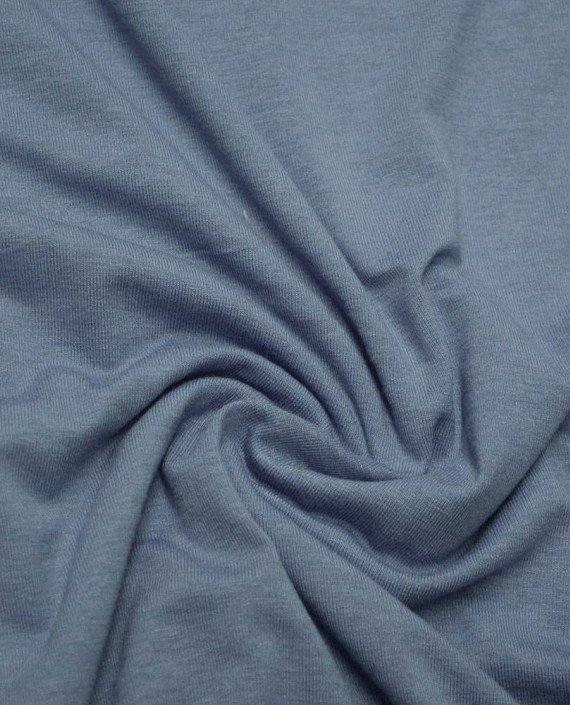 Ткань Трикотаж Вискозный 2006 цвет синий картинка