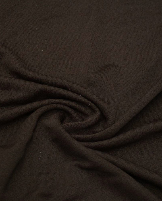 Ткань Трикотаж Полиэстер 2015 цвет коричневый картинка