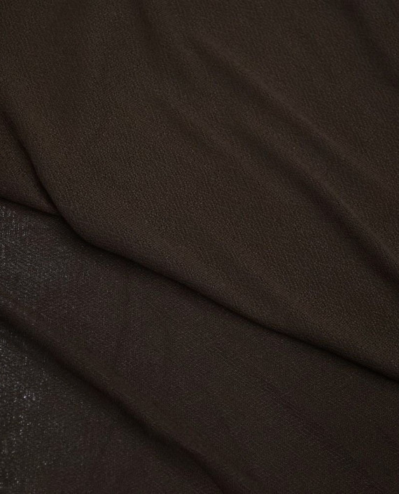 Ткань Трикотаж Полиэстер 2015 цвет коричневый картинка 2