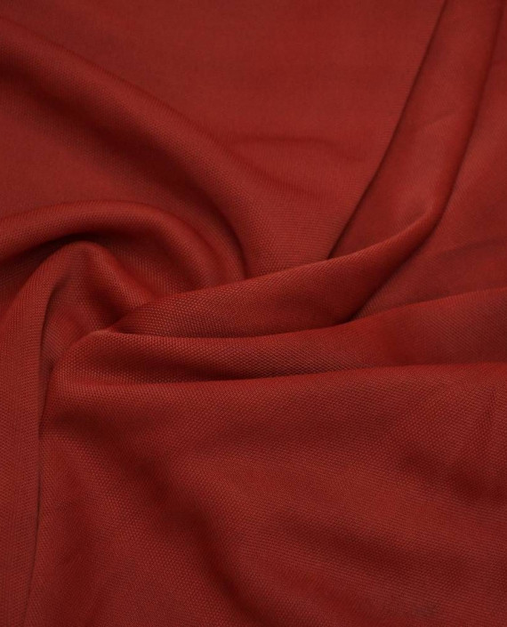 Ткань Трикотаж Полиэстер 2020 цвет бордовый картинка 1