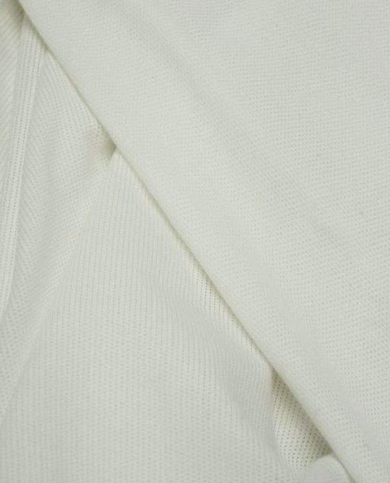 Ткань Трикотаж Хлопковый 2041 цвет белый картинка 1
