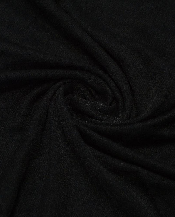 Ткань Трикотаж Вискозный 2046 цвет черный картинка