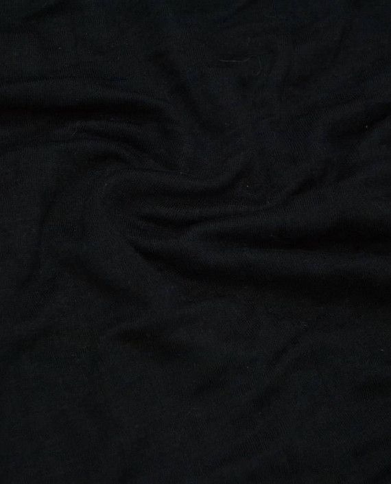 Ткань Трикотаж Вискозный 2046 цвет черный картинка 1