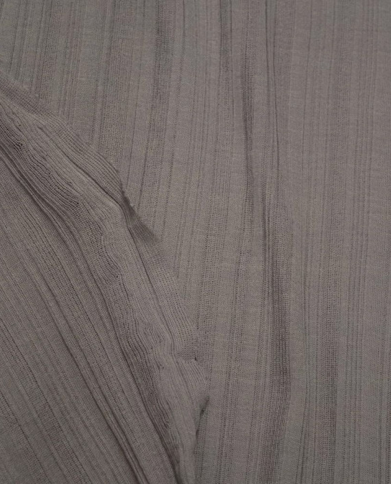 Ткань Трикотаж Вискозный 2048 цвет серый в полоску картинка 2