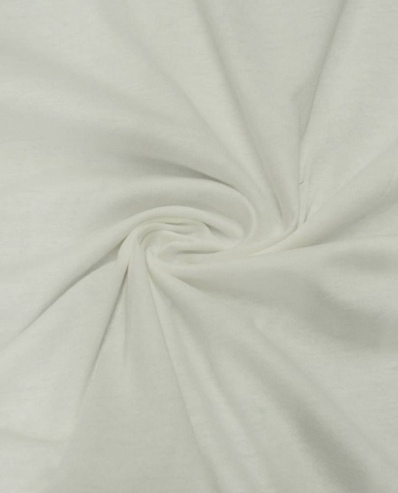 Ткань Трикотаж Хлопковый 2052 цвет белый картинка