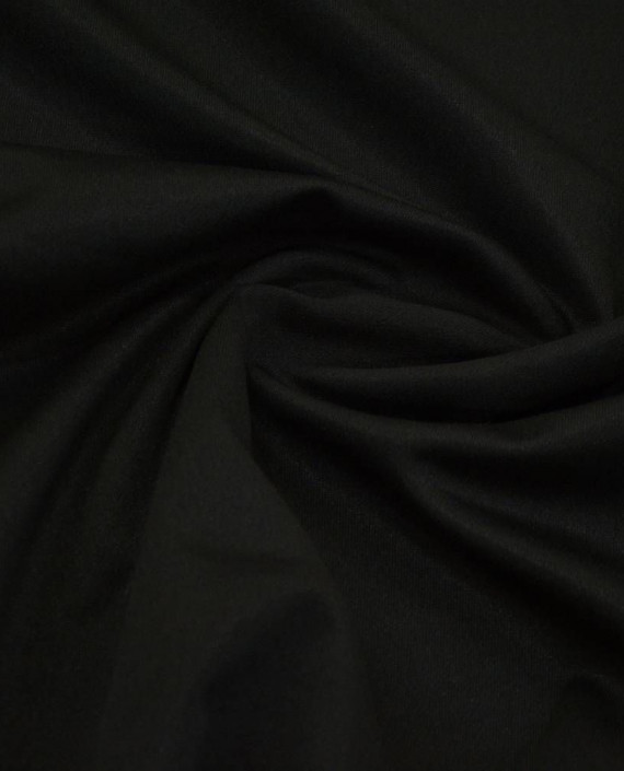 Ткань Трикотаж Полиэстер 2116 цвет черный картинка 1