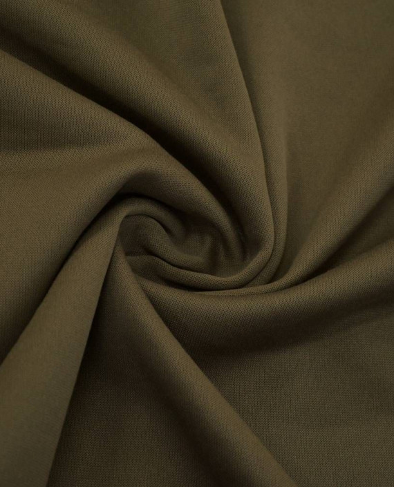 Ткань Трикотаж на флисе 2140 цвет коричневый картинка