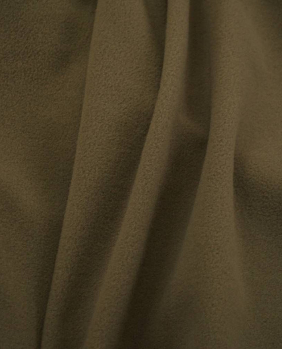 Ткань Трикотаж на флисе 2140 цвет коричневый картинка 2