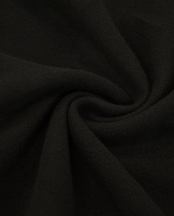 Ткань Трикотаж на флисе 2145 цвет черный картинка 2