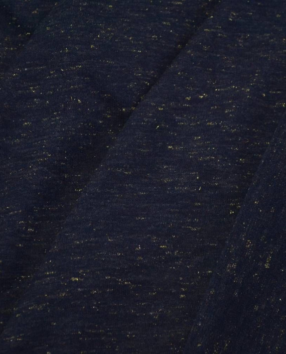 Ткань Трикотаж Хлопковый 2147 цвет синий меланж картинка 1