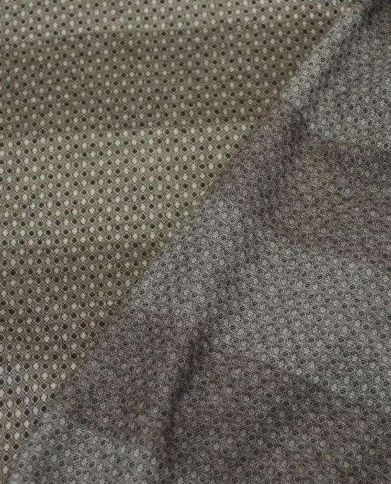 Ткань Трикотаж Хлопковый Принт 2149 цвет серый в полоску картинка 1