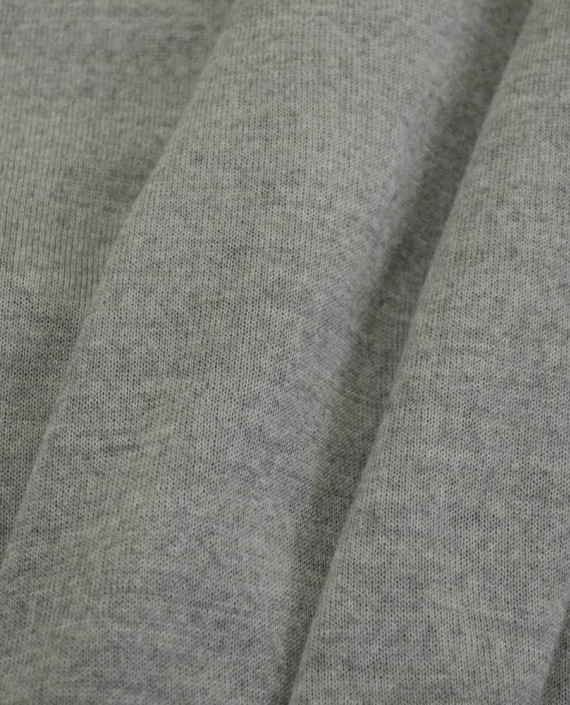 Ткань Трикотаж Шерстяной 2155 цвет серый меланж картинка 1