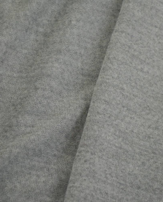 Ткань Трикотаж Шерстяной 2155 цвет серый меланж картинка 2